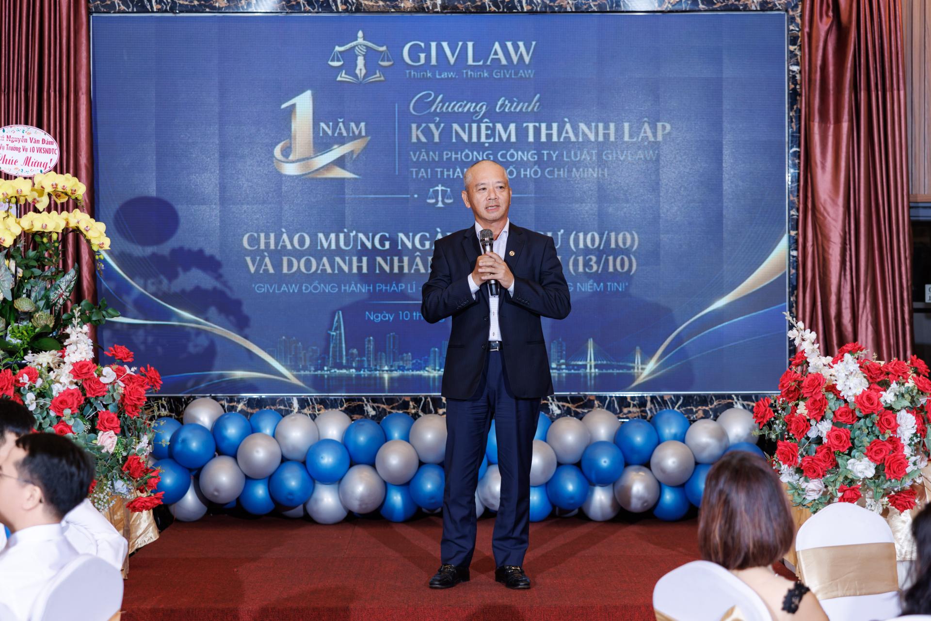 GIVLAW Kỷ Niệm 1 Năm Thành Lập: Dấu Ấn Phát Triển Vượt Bậc Cùng Lời Chúc Từ Lãnh Đạo Cấp Cao